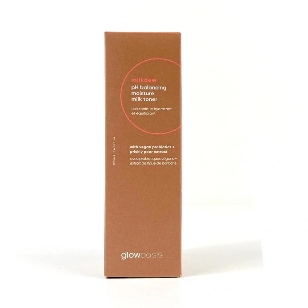NEW Glowoasis Vegan Probiotic Milk Toner